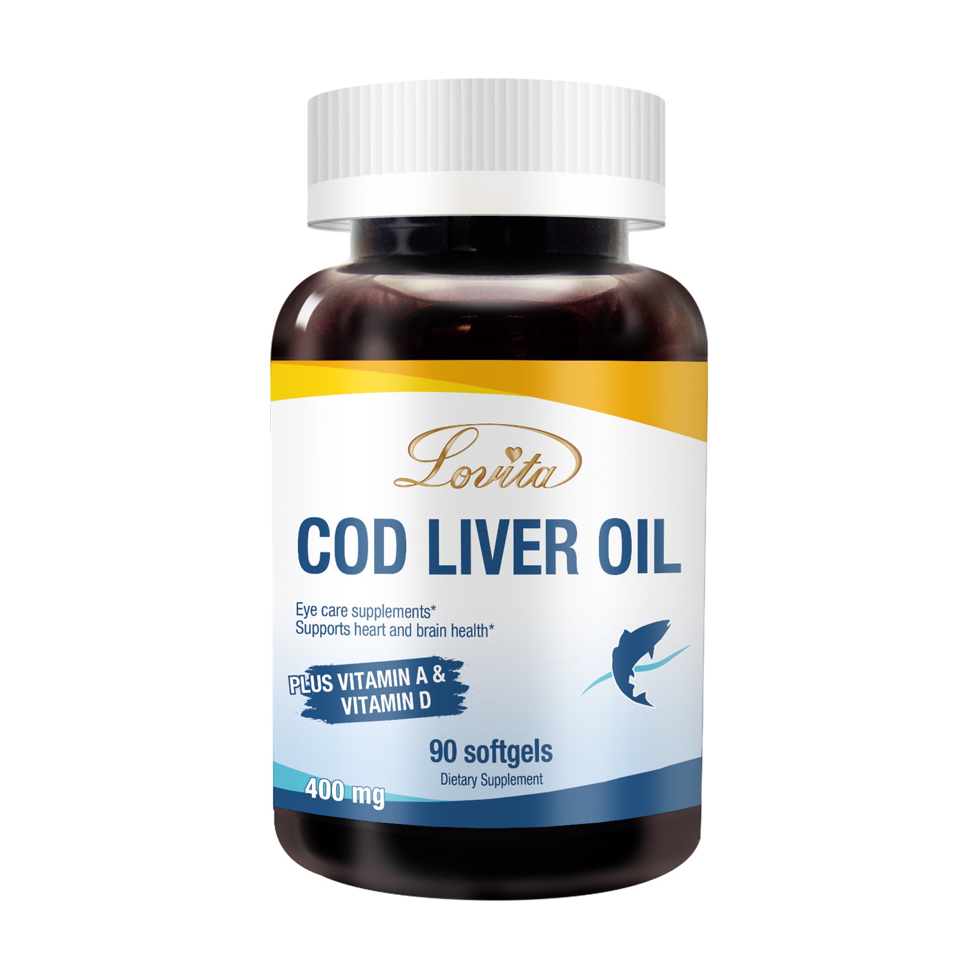 Norwegian Cod Liver Oil 90 Softgels