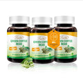 LOVITA Green Coffee Bean Extract, Standardized to 50% Chlorogenic Acids, 4:1 Concentrated for Metabolism, Natural Antioxidant & Size-Reduction Support, Plant-Based, 60 Vegan Capsules