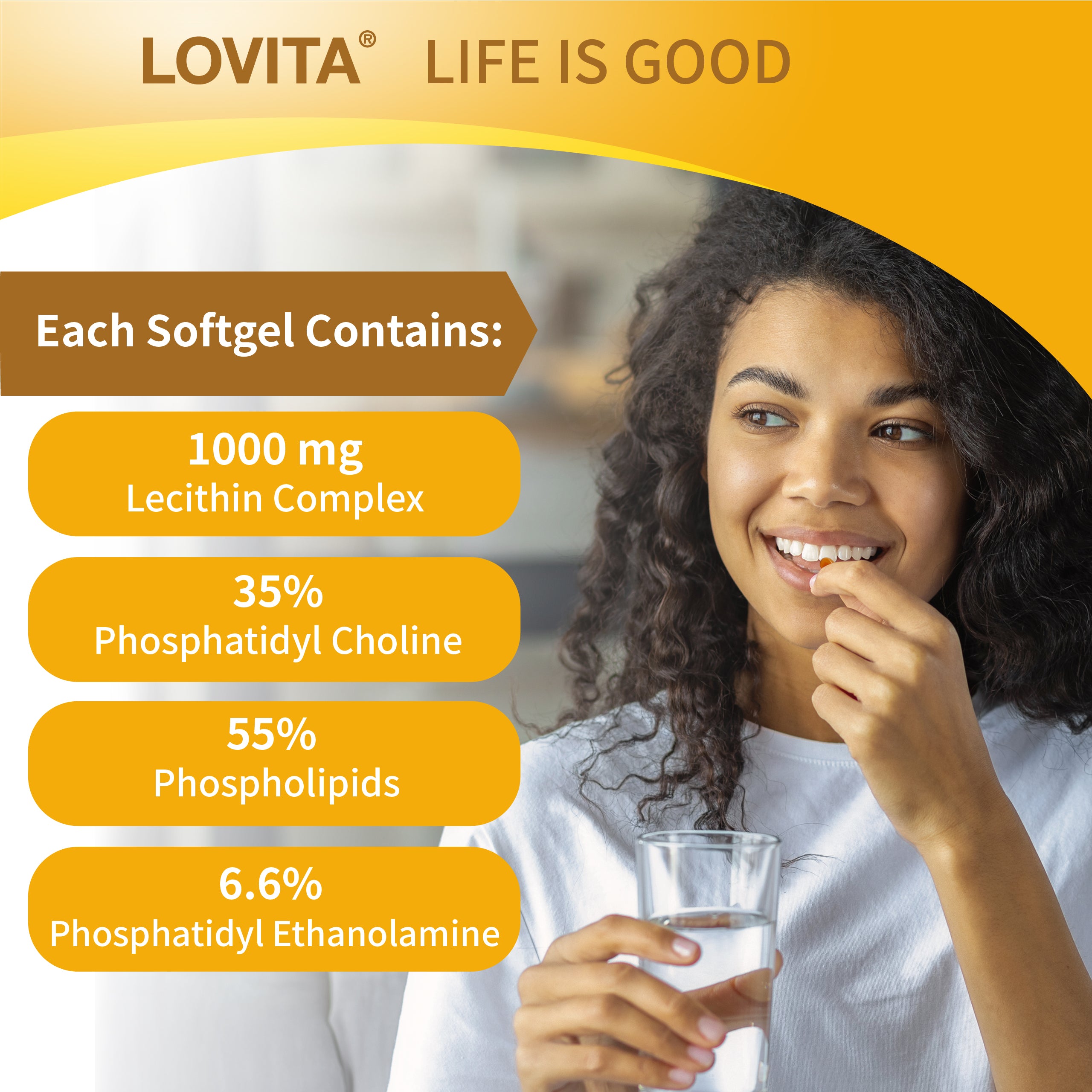 Lecithin 1000mg 60 Softgels