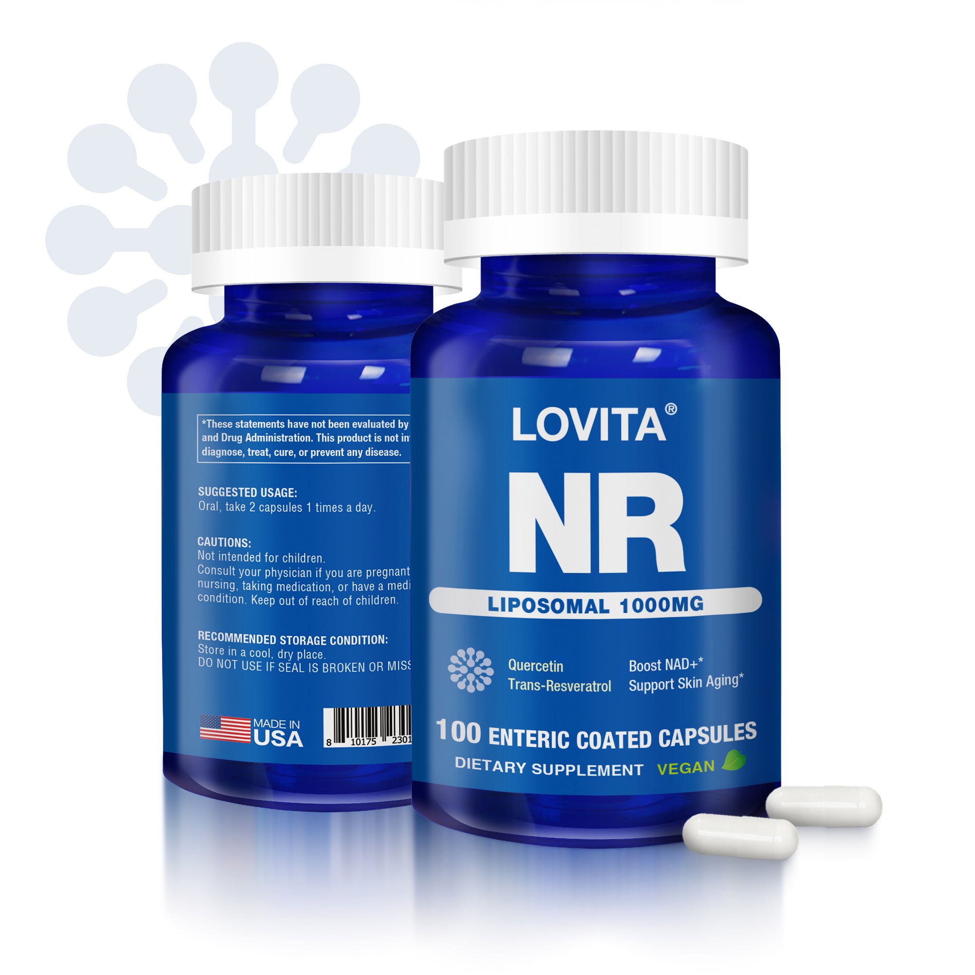 NR (Nicotinamide Riboside) 1000 mg