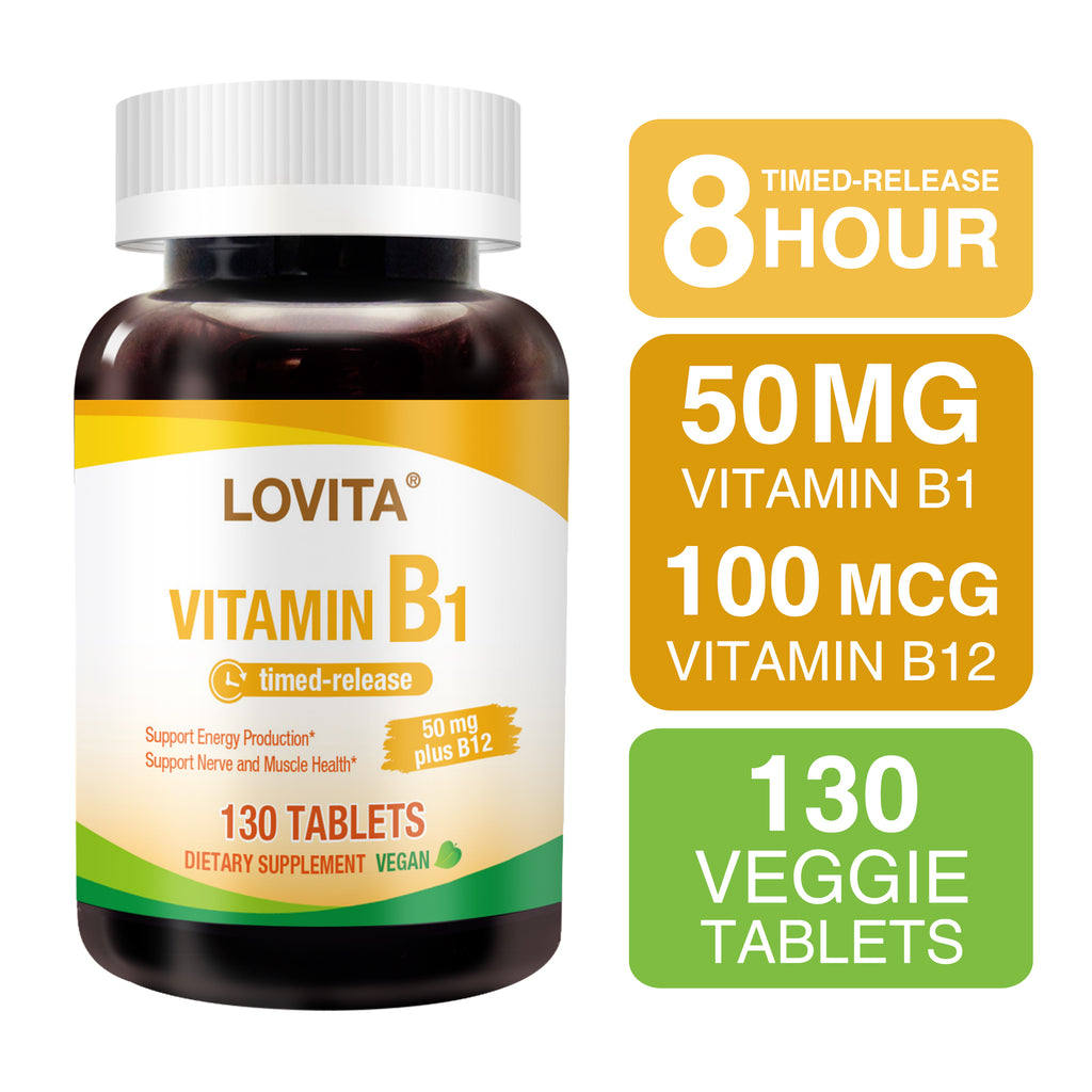 Vitamin B1 (Thiamine) 50mg