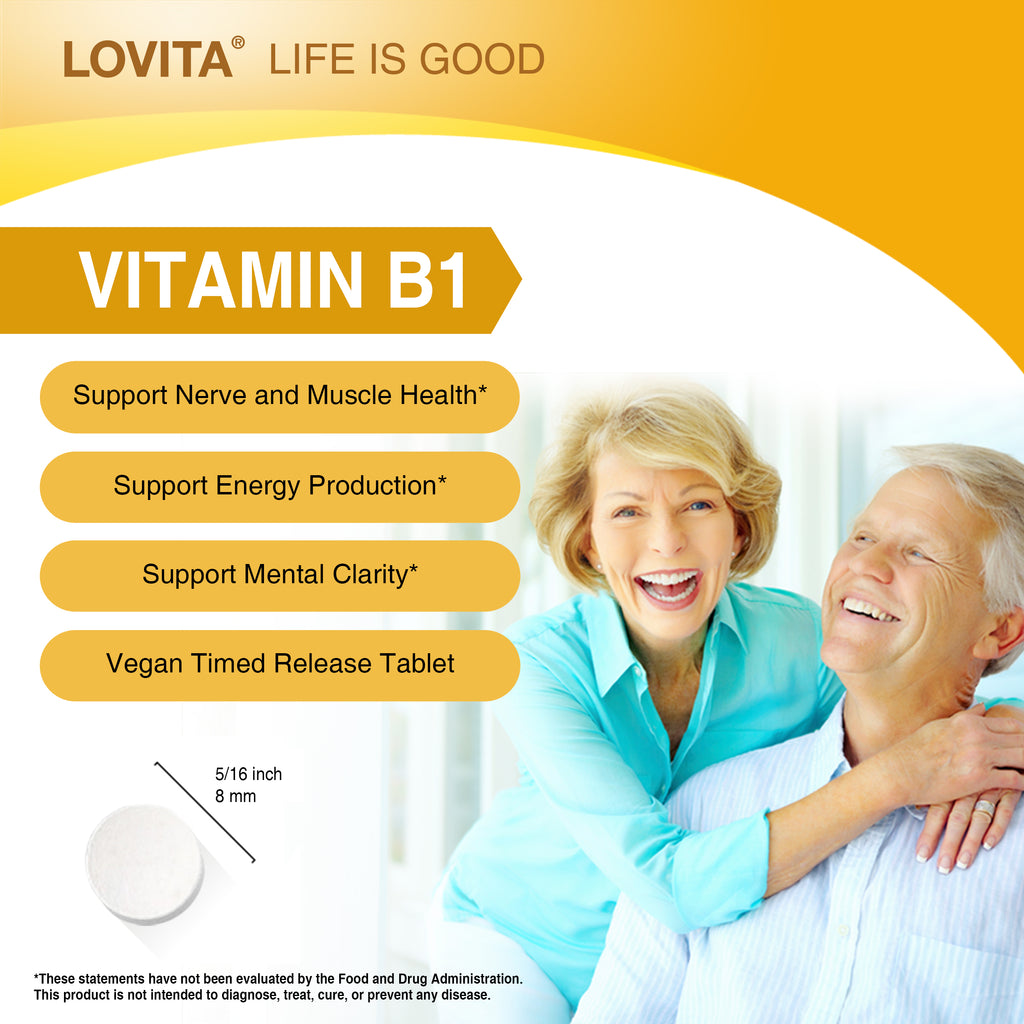 Vitamin B1 (Thiamine) 50mg