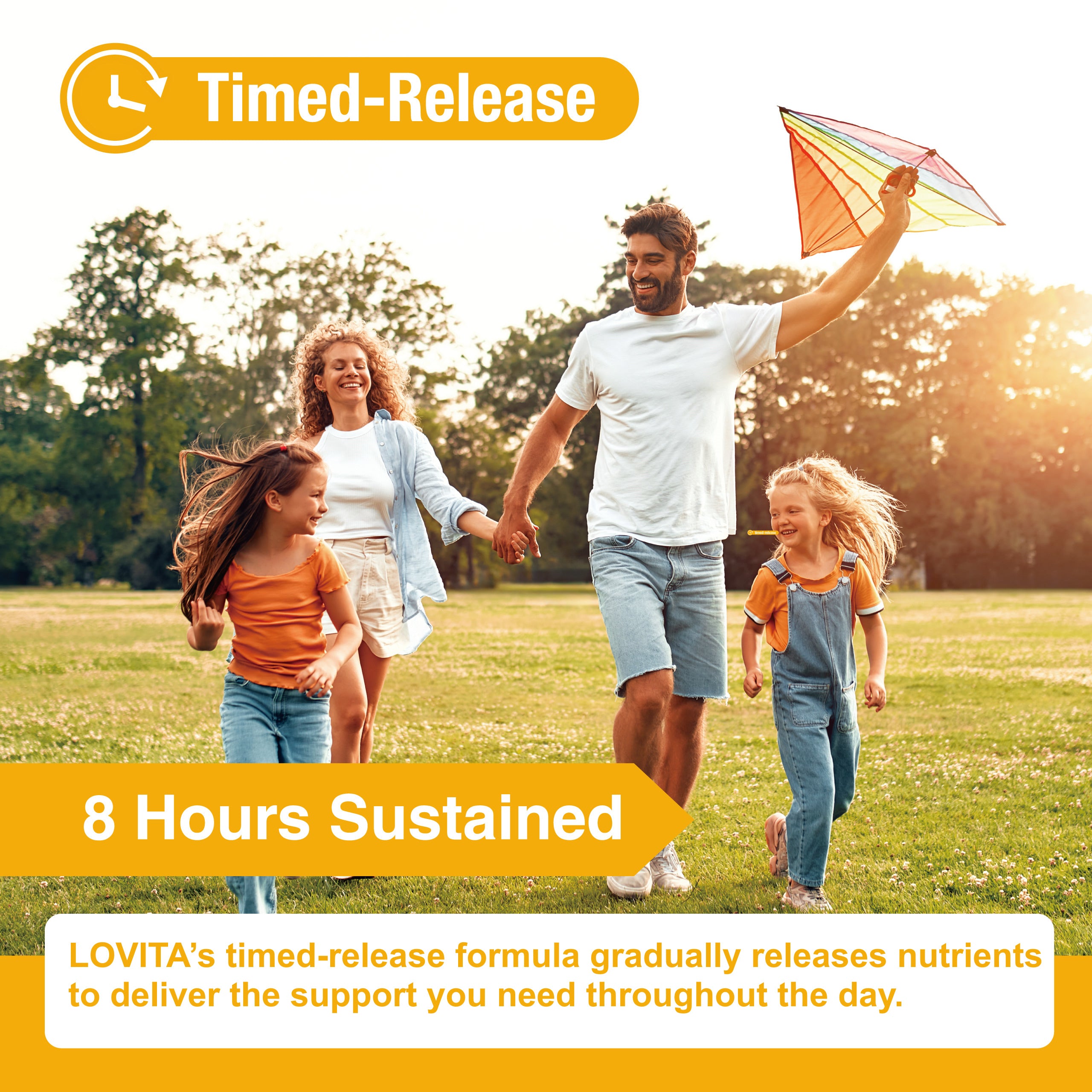 Sustained-Release Vitamin B12 1000 mcg (as Cyanocobalamin)
