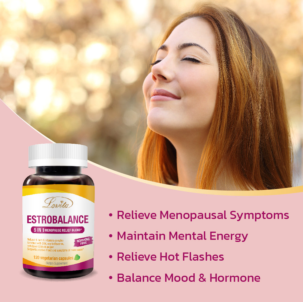 Menopause Supplements 120 Vegetarian Capsules