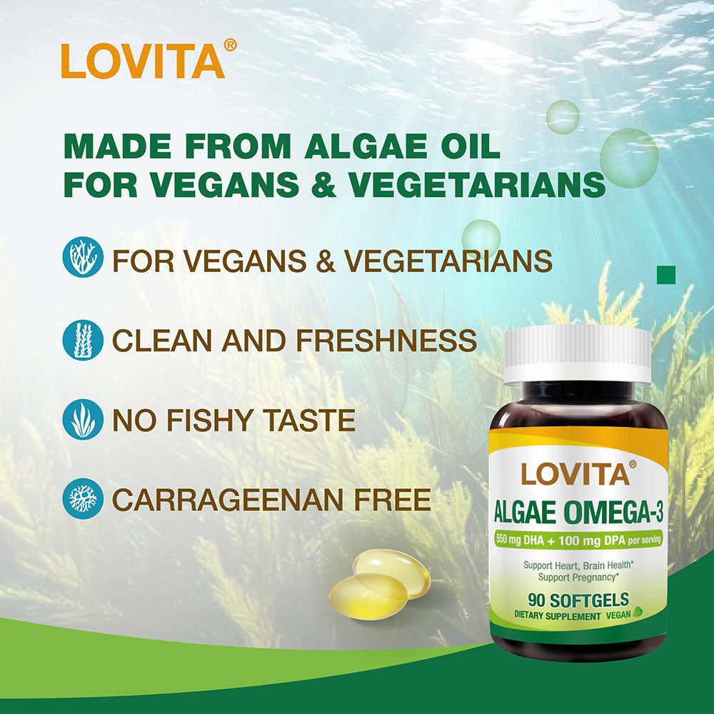 Algae Omega-3 90 Vegan Softgetls